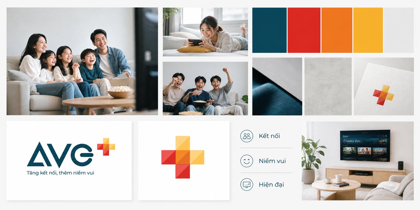 Tinh thần thương hiệu AVG: kết nối và niềm vui quanh một dấu cộng