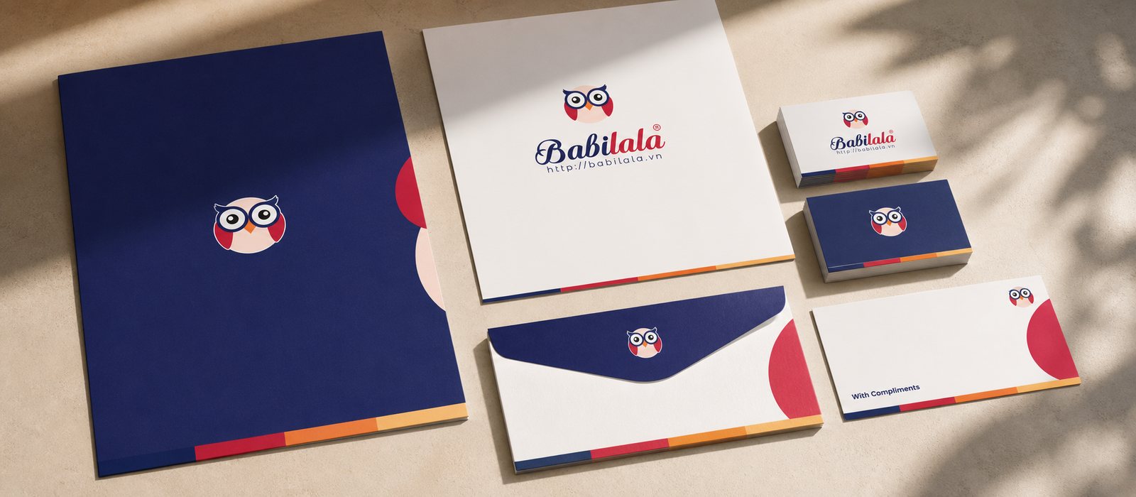 Bộ ấn phẩm văn phòng Babilala