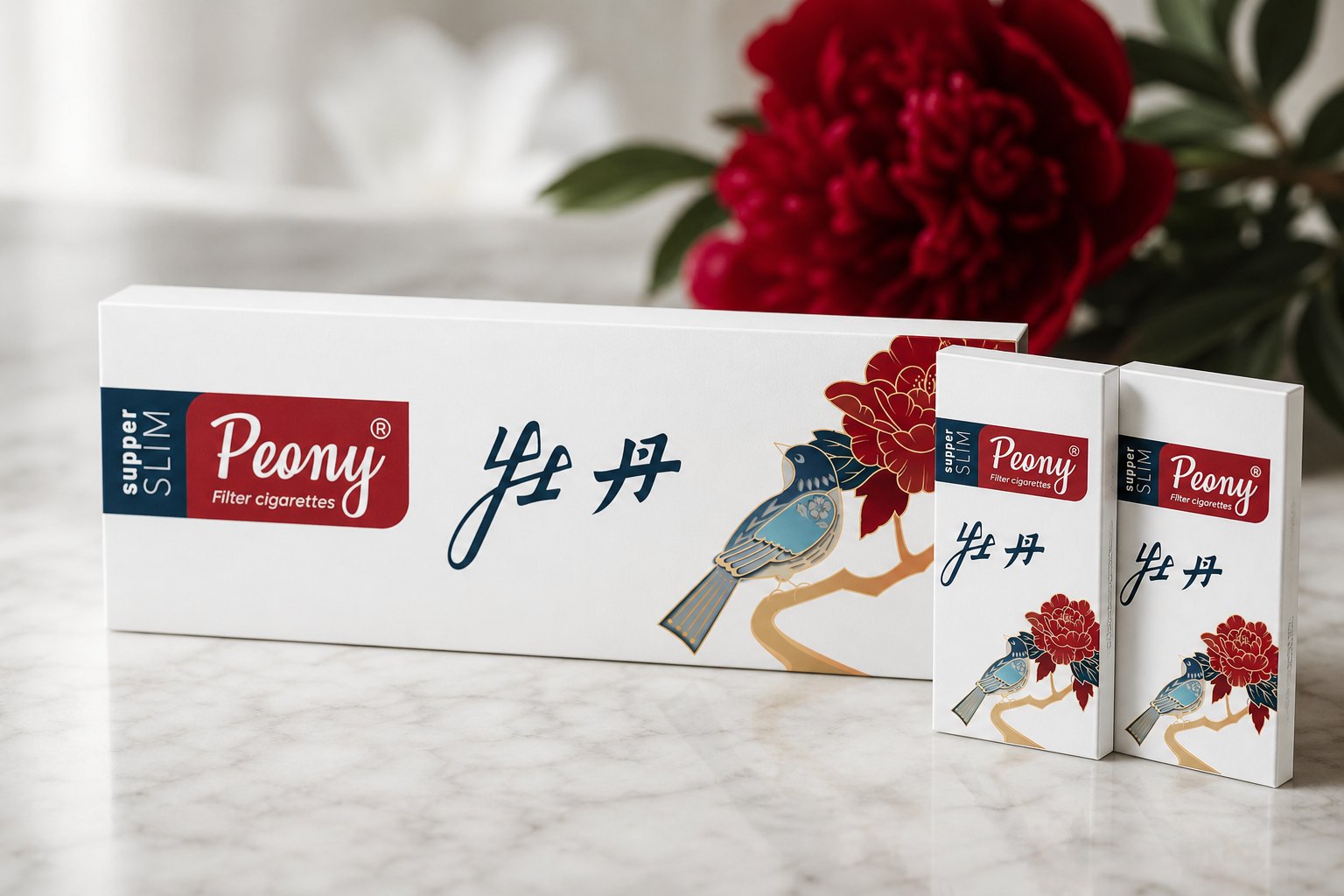 Tút mười bao dòng Peony