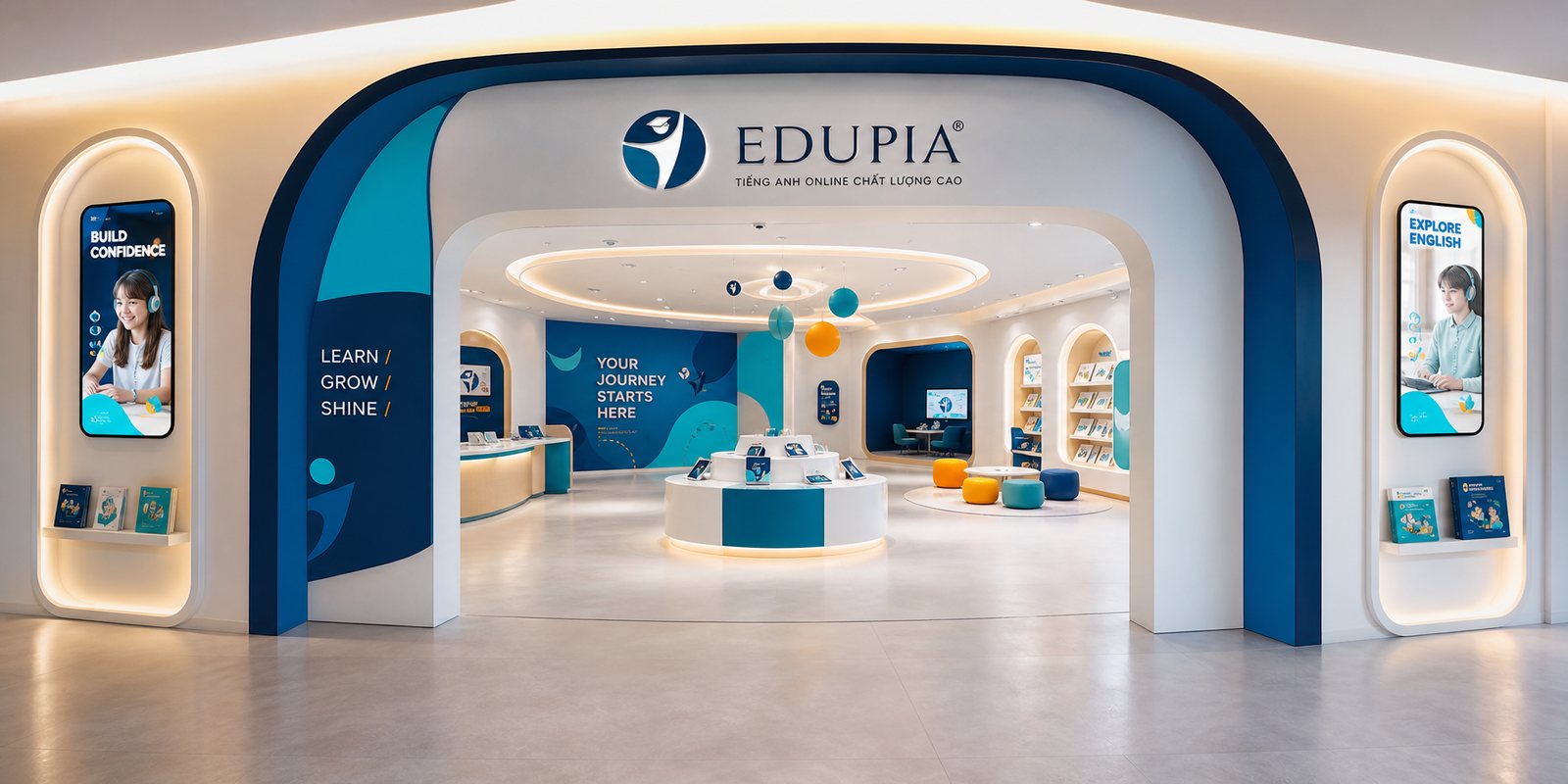 Không gian sự kiện và POSM Edupia