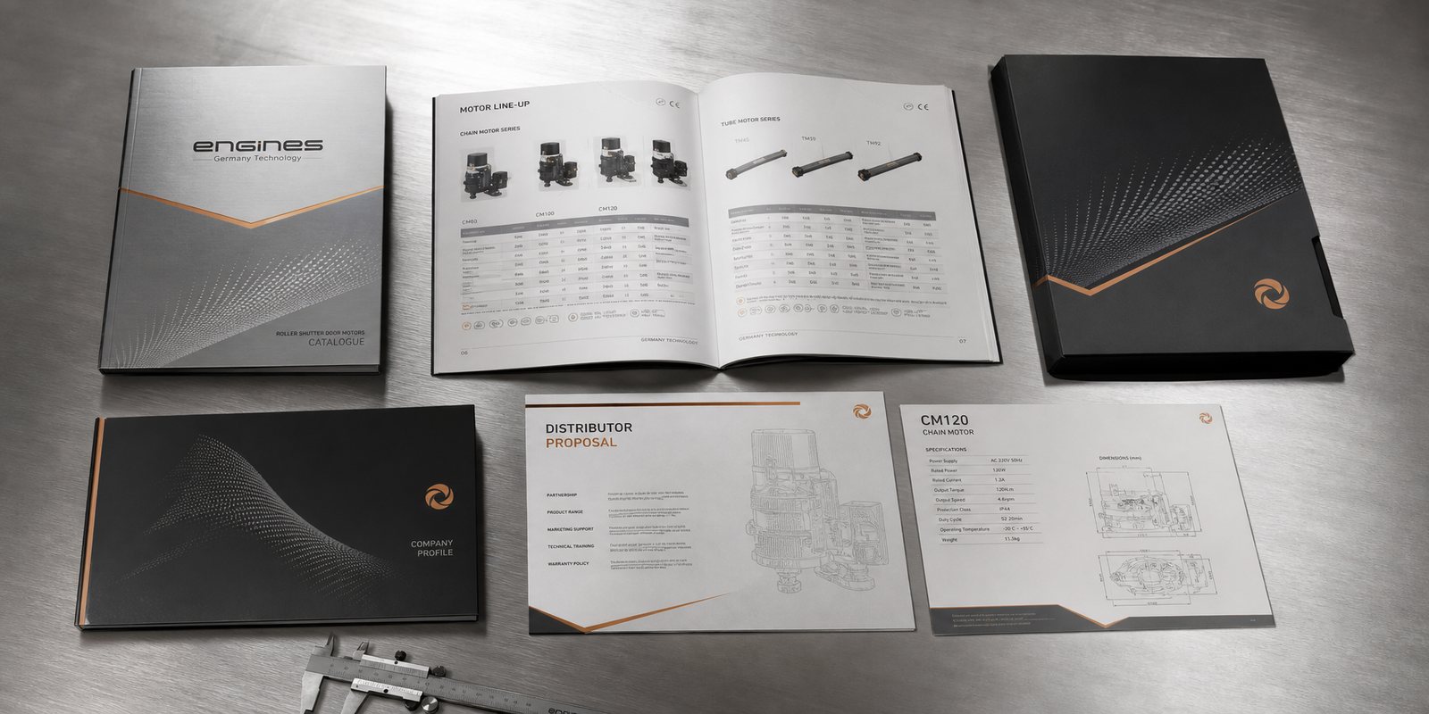 Catalog, hồ sơ năng lực và biển đại lý Engines