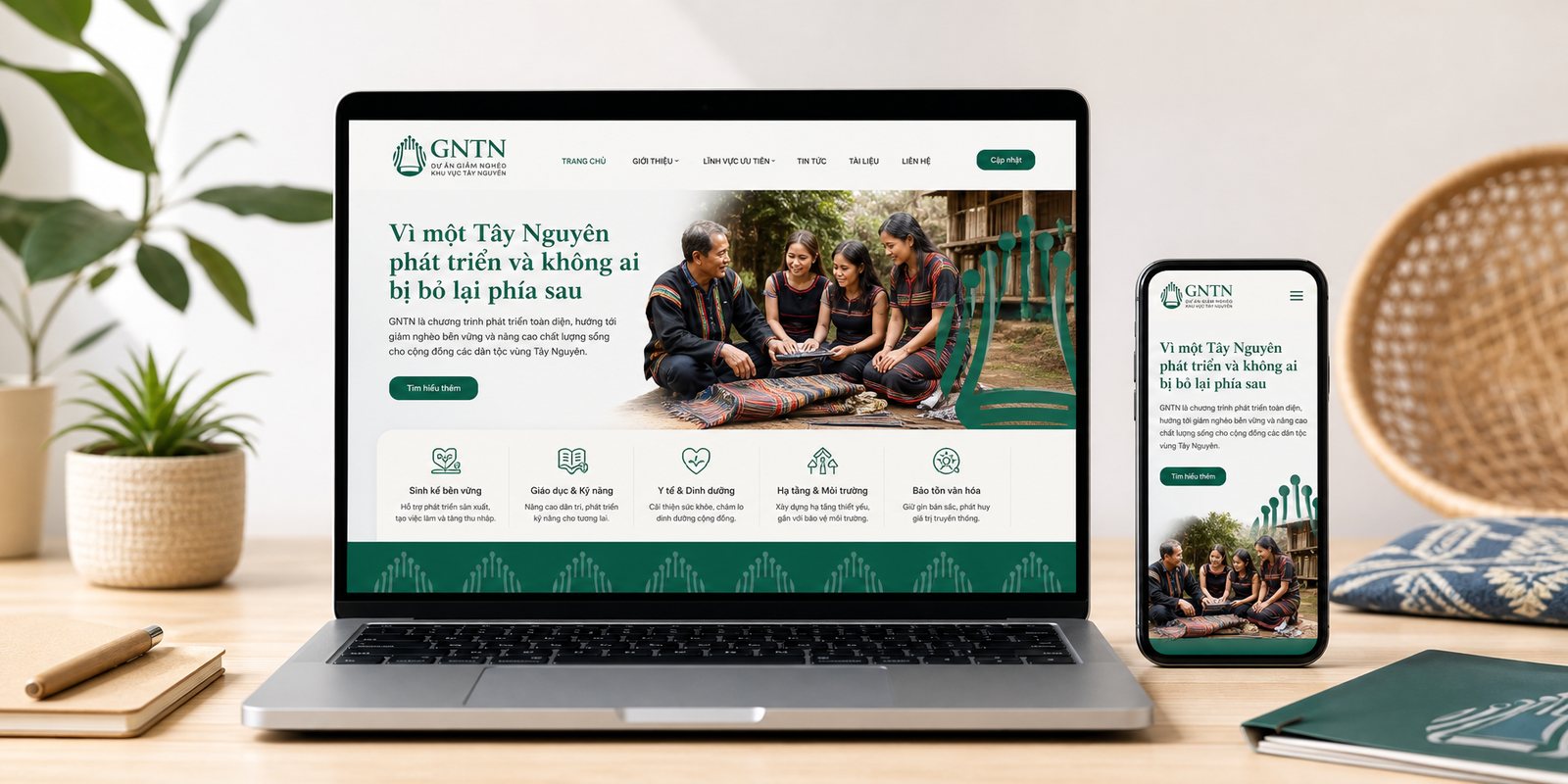 Website chương trình GNTN