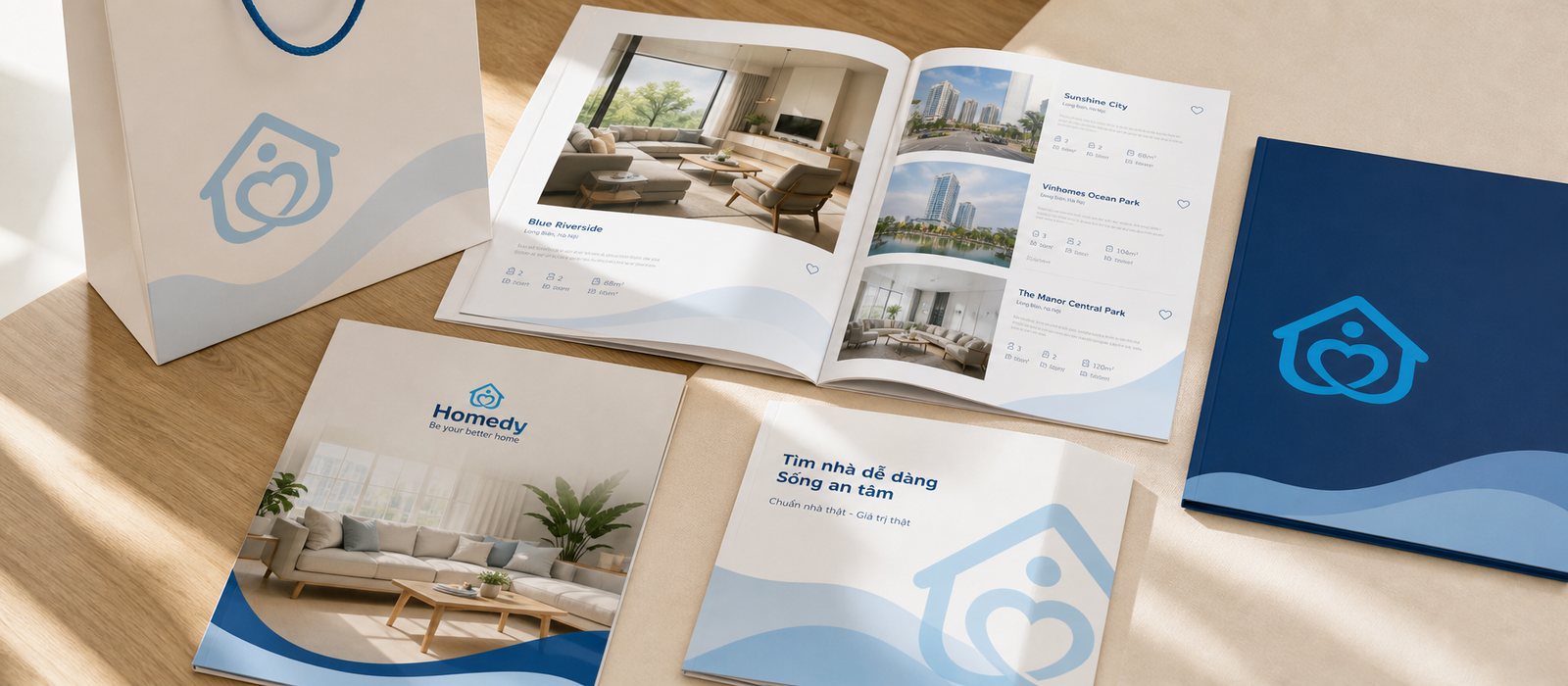 Homedy brochures and catalogue