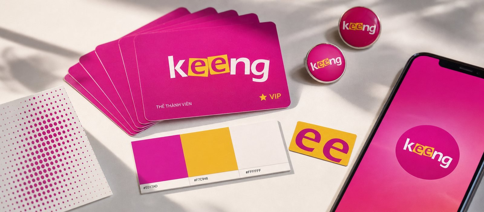 Keeng identity system across touchpoints