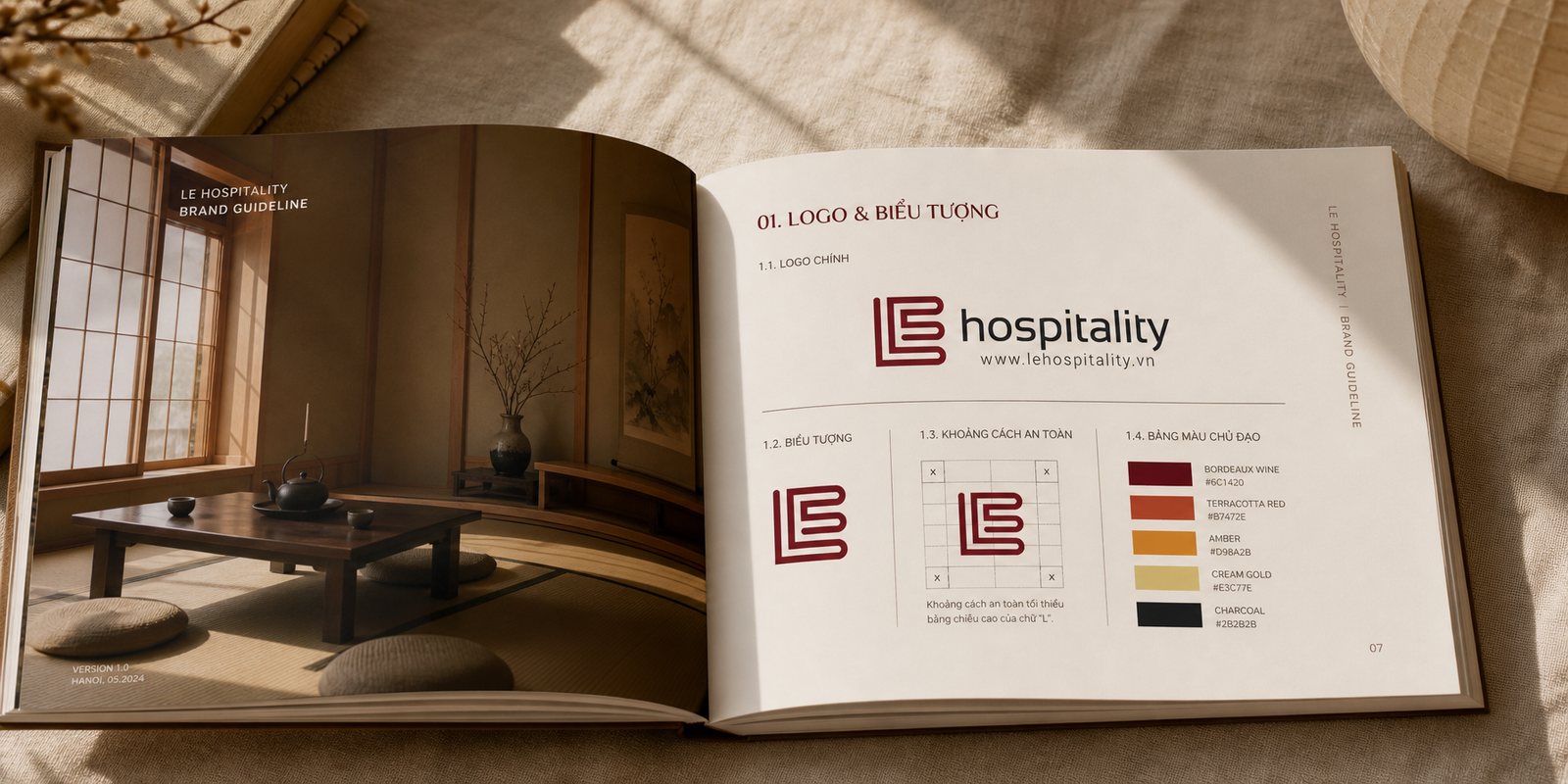 Sách cẩm nang thương hiệu LE Hospitality