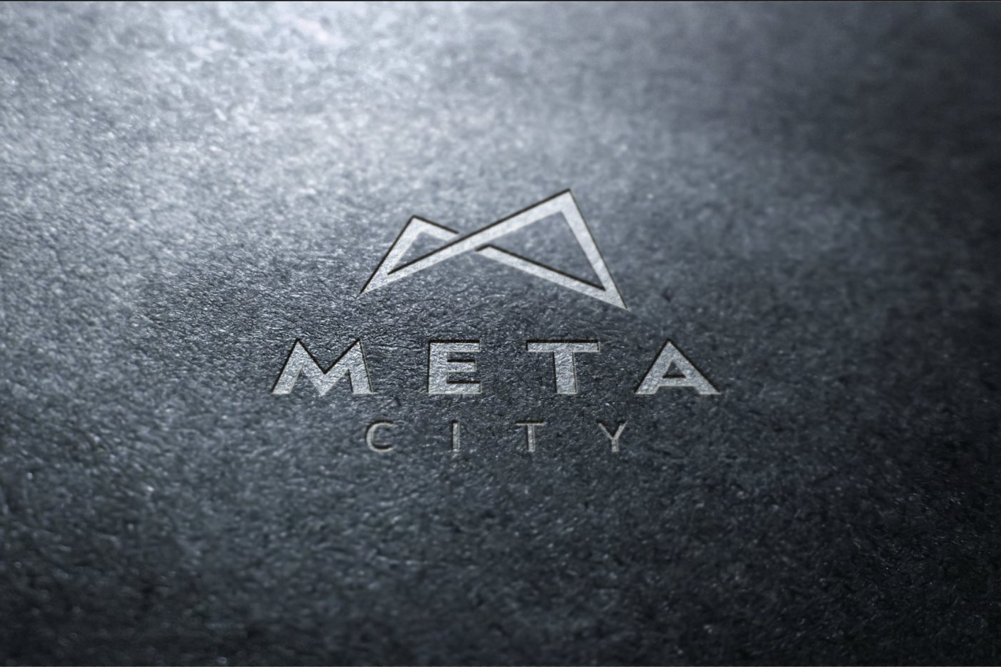 Biểu tượng Metacity khắc trên đá đen
