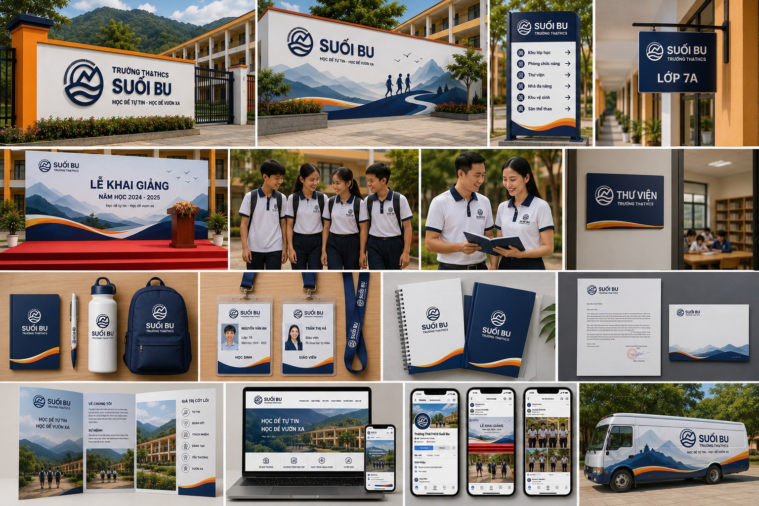 Suối Bu, mái trường vùng cao có diện mạo mới